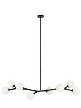 Linear/Island 4 Light + by Matteo Lighting ( 423 | C81508BKOP Rami ) 