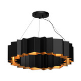 Pendants Metal Shade by Kuzco Lighting ( 347 | CH58030-BK/GD Akira ) 