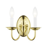 Sconces Double Candle by Livex Lighting ( 107 | 4152-02 Home Basics ) 