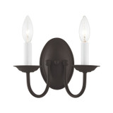 Sconces Double Candle by Livex Lighting ( 107 | 4152-07 Home Basics ) 