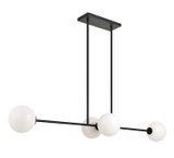 Linear/Island 4 Light + by Matteo Lighting ( 423 | C81704BKOP Novo ) 