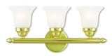 Bathroom Fixtures Three Lights by Livex Lighting ( 107 | 1063-02 Rivera ) 
