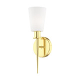 Sconces Single Glass by Livex Lighting ( 107 | 41691-02 Witten ) 