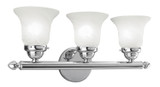 Bathroom Fixtures Three Lights by Livex Lighting ( 107 | 1063-05 Neptune ) 