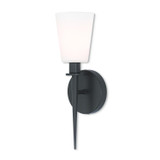 Sconces Single Glass by Livex Lighting ( 107 | 41691-07 Witten ) 