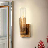 Sconces Single Glass by Lucas + McKearn ( 175 | SC10504G-1 Julia ) 