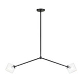 Linear/Island 2 Light Bar by Matteo Lighting ( 423 | C81742BKCL Novo ) 