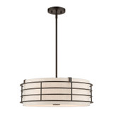 Pendants Drum Shade by Livex Lighting ( 107 | 55114-92 Blanchard ) 