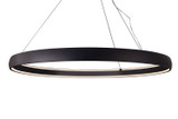 Pendants Glass Down by Kuzco Lighting ( 347 | PD22772-BK Halo ) 
