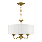 Mini Chandeliers Drum Shade by Livex Lighting ( 107 | 41773-48 Edinburgh ) 