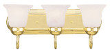 Bathroom Fixtures Three Lights by Livex Lighting ( 107 | 1073-02 Rivera ) 