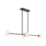 Linear/Island 4 Light + by Matteo Lighting ( 423 | C81744BKOP Novo ) 