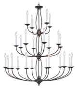 Large Chandeliers Candle by Livex Lighting ( 107 | 4180-07 Home Basics ) 