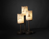 Lamps Table Accent by Justice Designs ( 102 | FAL-8797-12-DBRZ LumenAria ) 