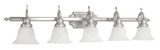 Bathroom Fixtures Five+Lights by Livex Lighting ( 107 | 1285-91 French Regency ) 