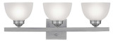 Bathroom Fixtures Three Lights by Livex Lighting ( 107 | 4203-91 Somerset ) 