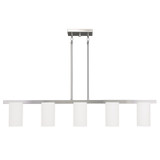 Linear/Island 4 Light + by Livex Lighting ( 107 | 1327-91 Astoria ) 