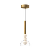 Mini Pendants Cable by Kuzco Lighting ( 347 | PD30502-BG/CL Rise ) 