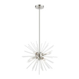 Mini Chandeliers Starburst by Livex Lighting ( 107 | 48824-91 Uptown ) 