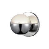 Sconces Single Glass by Kuzco Lighting ( 347 | WS47305-CH Pluto ) 
