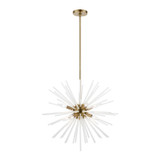 Mid. Chandeliers Starburst by Livex Lighting ( 107 | 48826-01 Uptown ) 