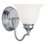 Sconces Single Glass by Livex Lighting ( 107 | 1351-05 Essex ) 