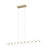 Linear/Island 4 Light + by Matteo Lighting ( 423 | C83437OG Oni ) 