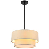 Pendants Drum Shade by Maxilite ( 501 | MX 200-55R07 Helena ) 