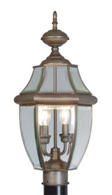 Exterior Post/Pier Head by Livex Lighting ( 107 | 2254-07 Monterey ) 