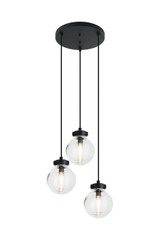 Mini Pendants 3 Light Cluster by Matteo Lighting ( 423 | C84003MBCL Ridge ) 