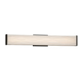 Bathroom Fixtures Cylindrical / Linear by Justice Designs ( 102 | PNA-8605-WAVE-MBLK Porcelina ) 