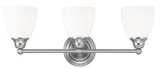 Bathroom Fixtures Three Lights by Livex Lighting ( 107 | 13663-91 Somerville ) 