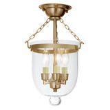 Semi-Flush Mts. Bowl Style by JVI Designs ( 261 | 1015-10 Hundi ) 
