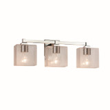 Bathroom Fixtures Three Lights by Justice Designs ( 102 | FSN-8433-55-SEED-CROM-LED3-2100 Fusion ) 