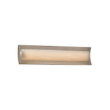 Bathroom Fixtures Cylindrical / Linear by Justice Designs ( 102 | PNA-8631-WAVE-NCKL Porcelina ) 