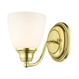Sconces Single Glass by Livex Lighting ( 107 | 13671-02 Somerville ) 