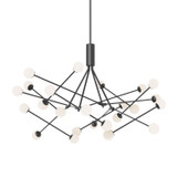Large Chandeliers Starburst by Kuzco Lighting ( 347 | CH97358-BK-UNV Moto ) 