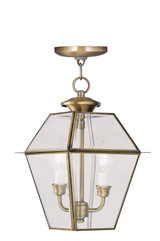 Exterior Hanging by Livex Lighting ( 107 | 2285-01 Westover ) 