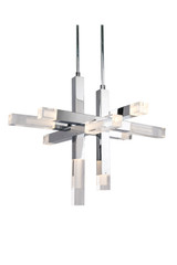 Pendants Glass Down by Kuzco Lighting ( 347 | PD53330-CH Martelo ) 