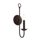 Sconces Single Candle by Livex Lighting ( 107 | 42681-07 Estate ) 