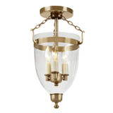Semi-Flush Mts. Bowl Style by JVI Designs ( 261 | 1165-10 Danbury ) 