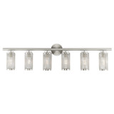 Bathroom Fixtures Five+Lights by Livex Lighting ( 107 | 14126-91 Industro ) 