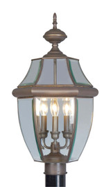 Exterior Post/Pier Head by Livex Lighting ( 107 | 2354-07 Monterey ) 