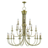 Large Chandeliers Candle by Livex Lighting ( 107 | 42688-01 Estate ) 