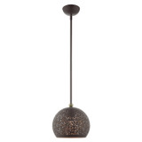 Mini Pendants Metal Shade by Livex Lighting ( 107 | 49181-07 Charlton ) 