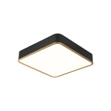 Flush Mounts Slimline/Low Profile by Matteo Lighting ( 423 | M10545BKAG Ainslay ) 