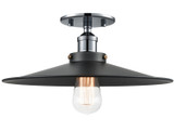 Semi-Flush Mts. Glass Down by Matteo Lighting ( 423 | X46113CHBK Bulstrode'S Workshop ) 
