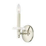 Sconces Single Candle by Livex Lighting ( 107 | 42701-35 Bennington ) 