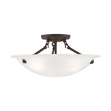 Semi-Flush Mts. Bowl Style by Livex Lighting ( 107 | 4273-07 Oasis ) 