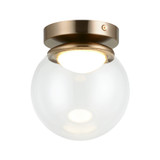 Flush Mounts Glass Down by Matteo Lighting ( 423 | X61301AGCL Boble ) 